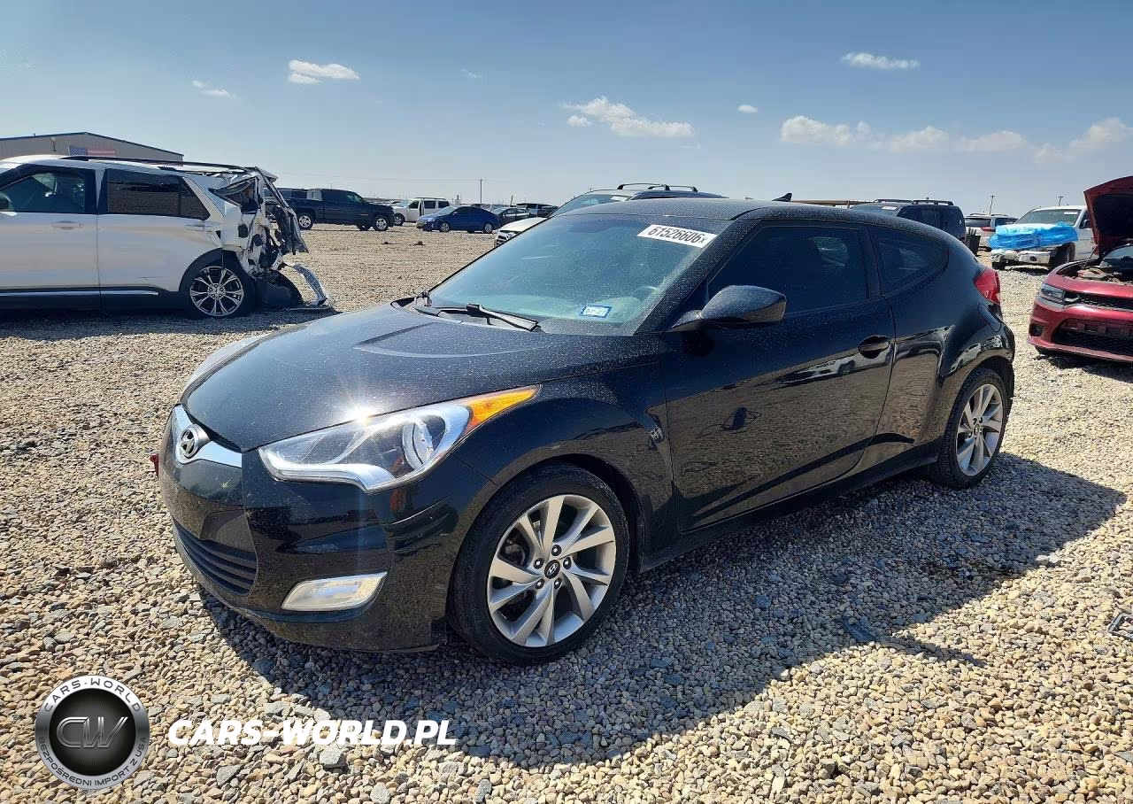 2017 Hyundai Veloster Base VIN:KMHTC6AD3HU317974 - 1