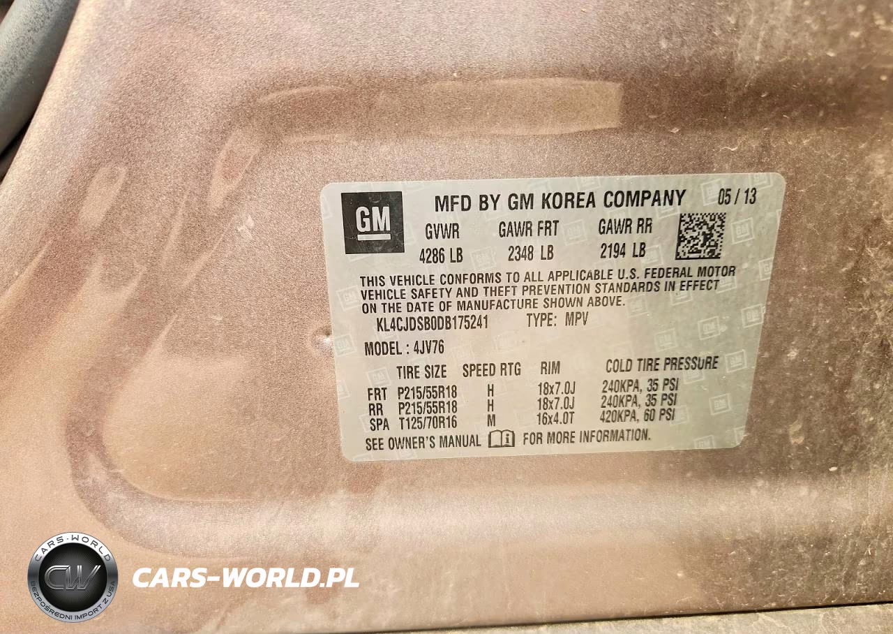 2013 Buick Encore Premium VIN:KL4CJDSB0DB175241 - 13