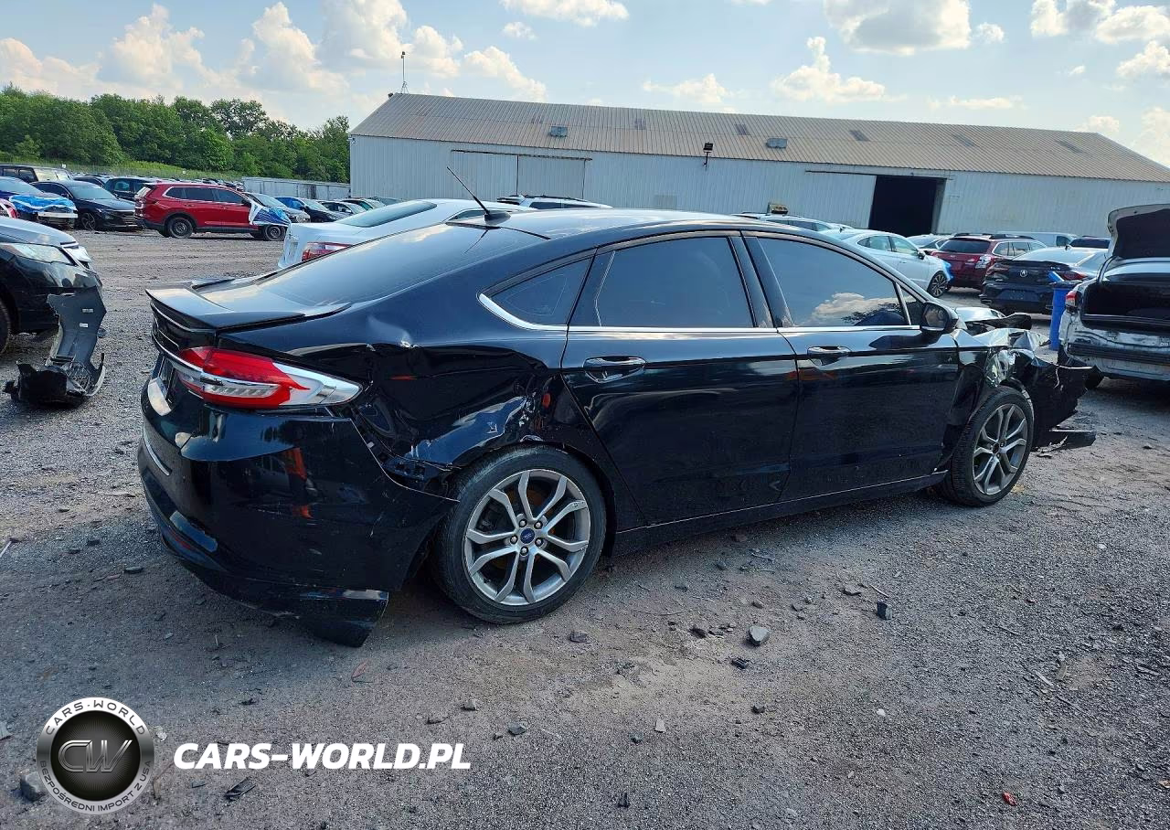 2017 Ford Fusion S VIN:3FA6P0G76HR288956 - 3