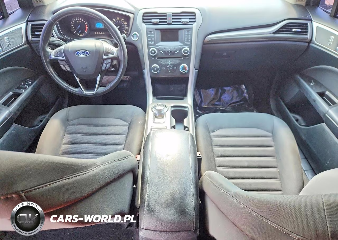 2017 Ford Fusion S VIN:3FA6P0G76HR288956 - 8