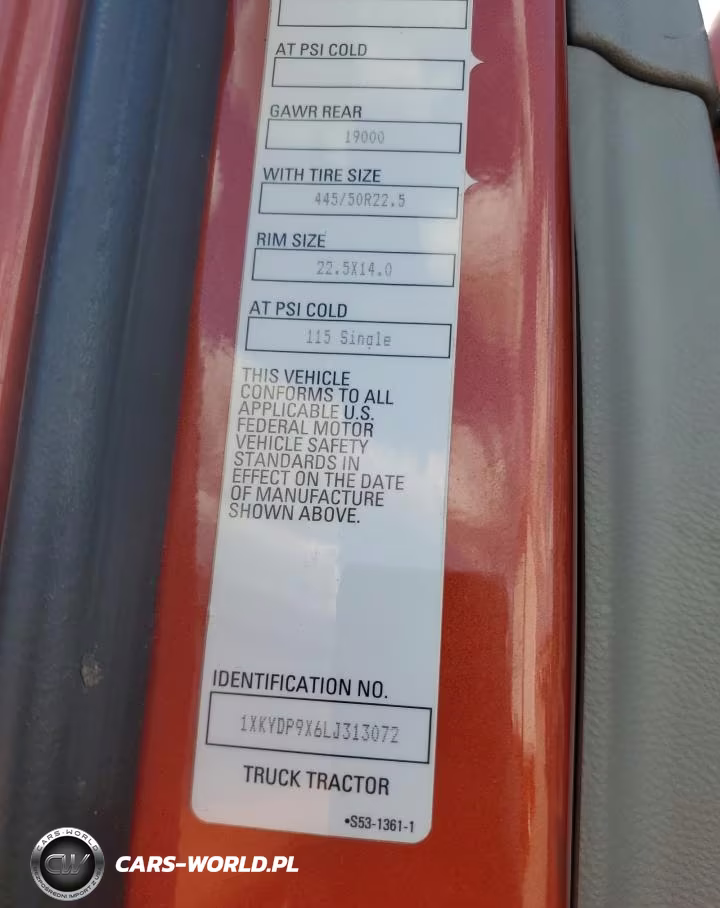 2020 Kenworth T680 Semi Truck VIN:1XKYDP9X6LJ313072 - 12