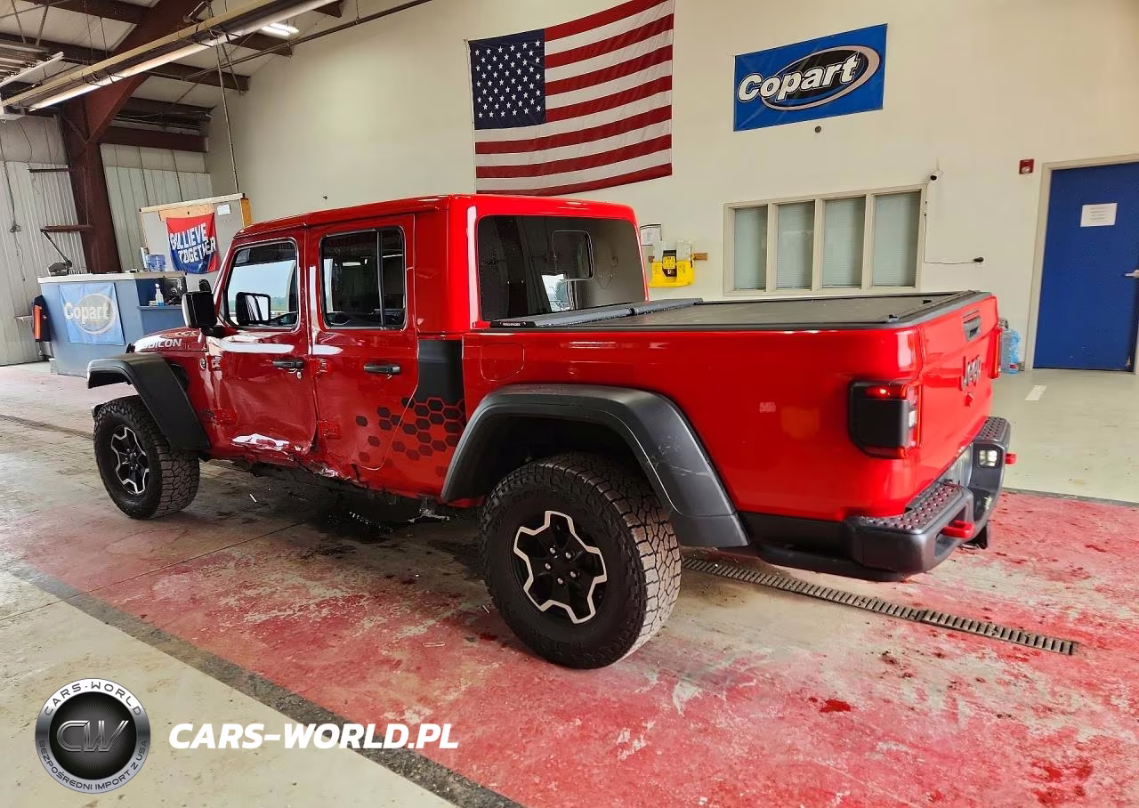 2021 Jeep Gladiator Rubicon VIN:1C6JJTBG8ML525011 - 2