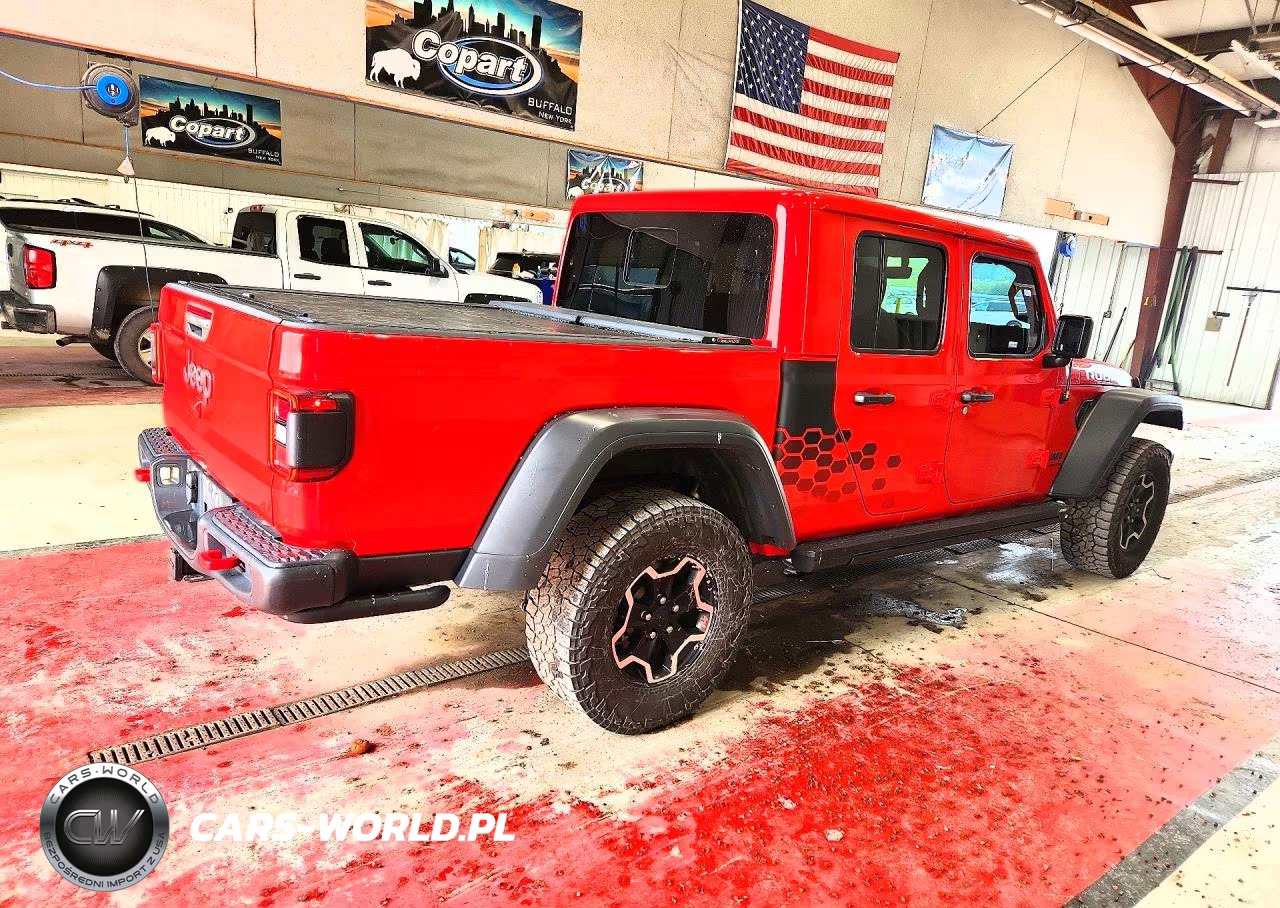 2021 Jeep Gladiator Rubicon VIN:1C6JJTBG8ML525011 - 3