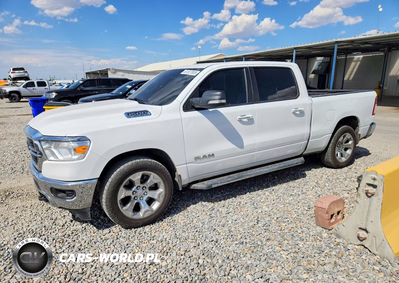 2020 Ram 1500 Big Horn-Lone Star VIN:1C6SRFMT2LN294036 - 1
