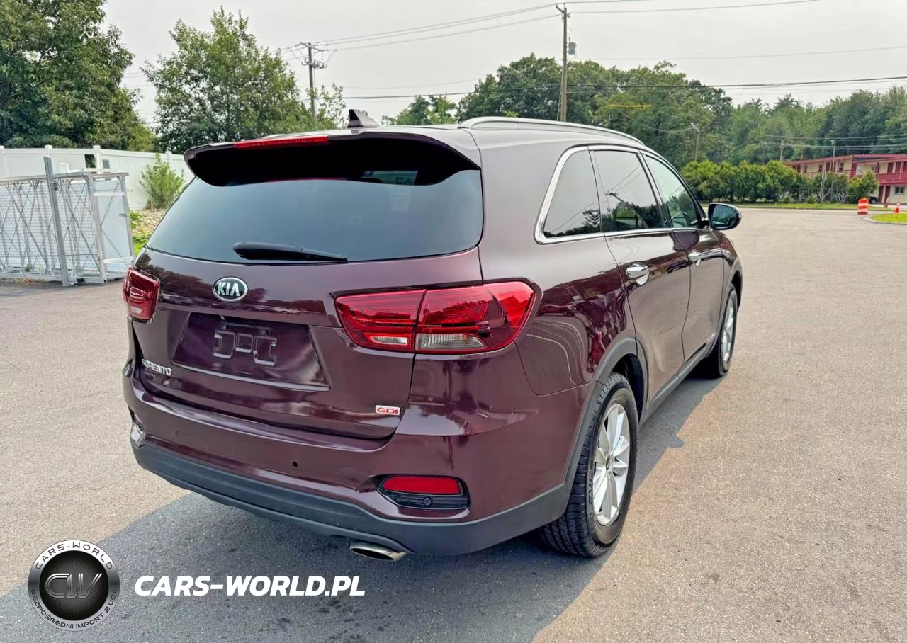 2019 Kia Sorento Lx VIN:5XYPGDA30KG439805 - 3
