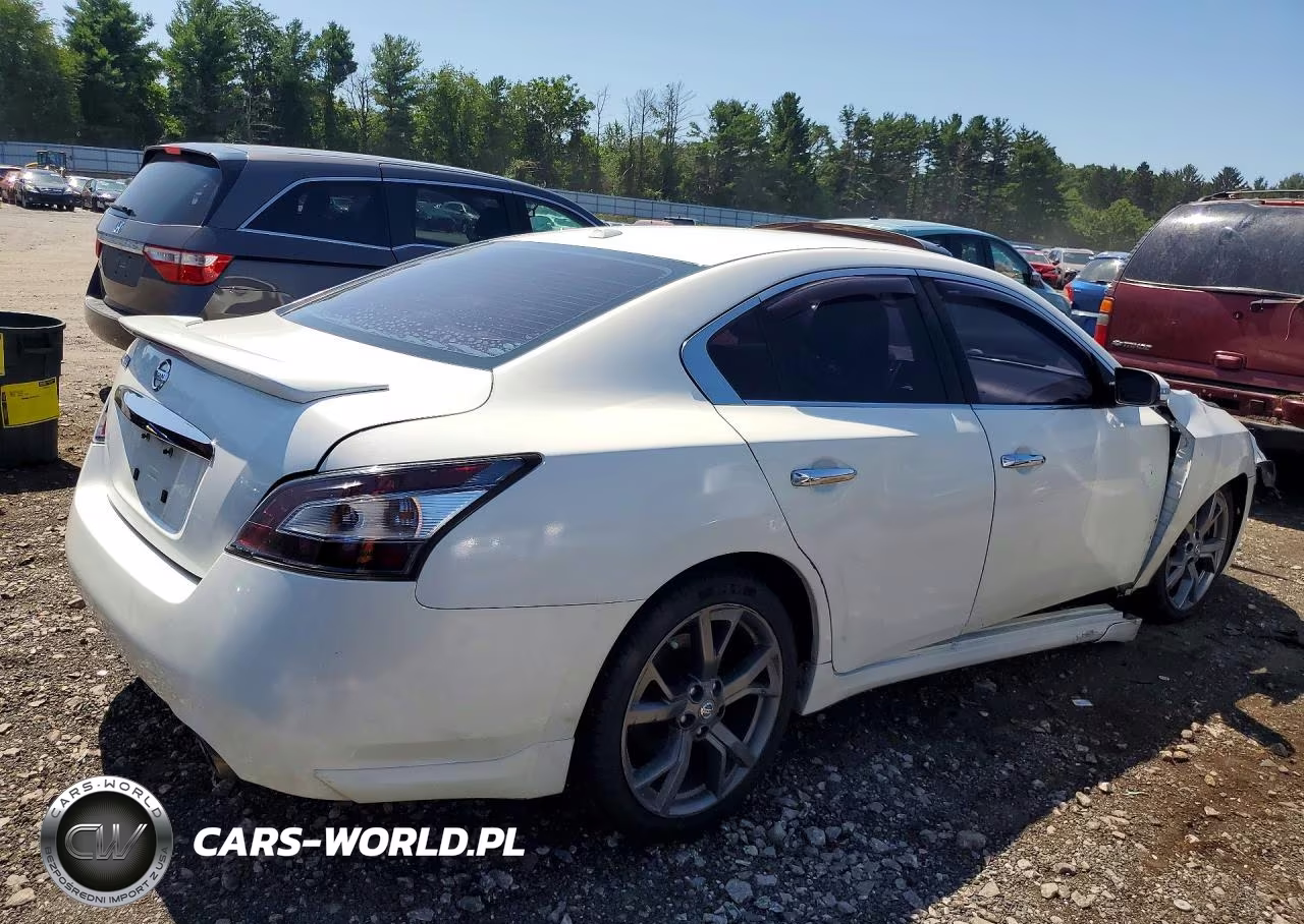 2014 Nissan Maxima 3.5 Sv VIN:1N4AA5APXEC452060 - 3