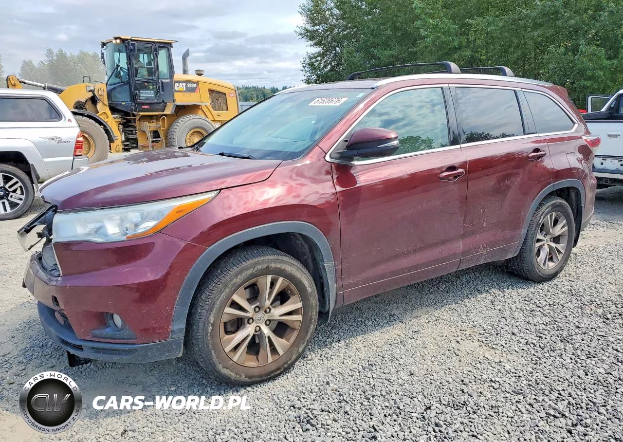 2015 Toyota Highlander Xle – zdjęcie 1 z 14