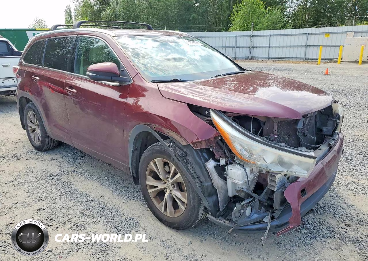 2015 Toyota Highlander Xle VIN:5TDJKRFH6FS209023 - 4