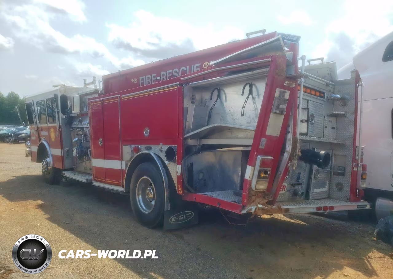 2002 Emergency One Pumper Fire Truck VIN:4ENRAAA8021004979 - 2