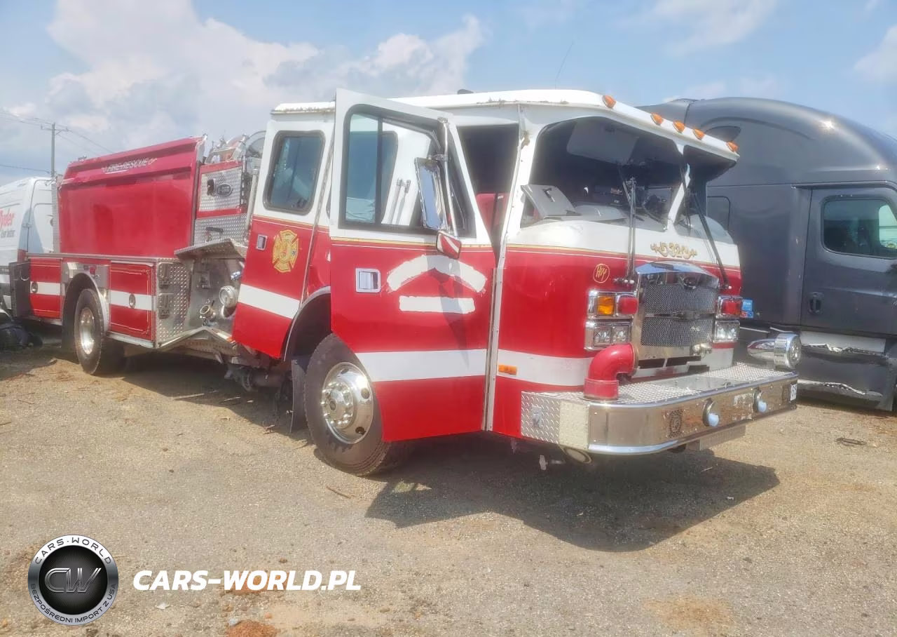 2002 Emergency One Pumper Fire Truck VIN:4ENRAAA8021004979 - 4