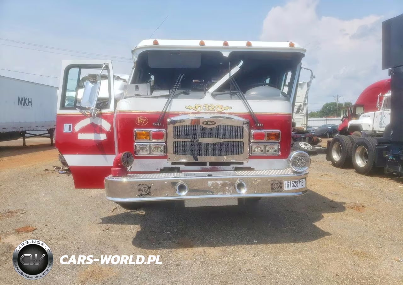 2002 Emergency One Pumper Fire Truck VIN:4ENRAAA8021004979 - 5
