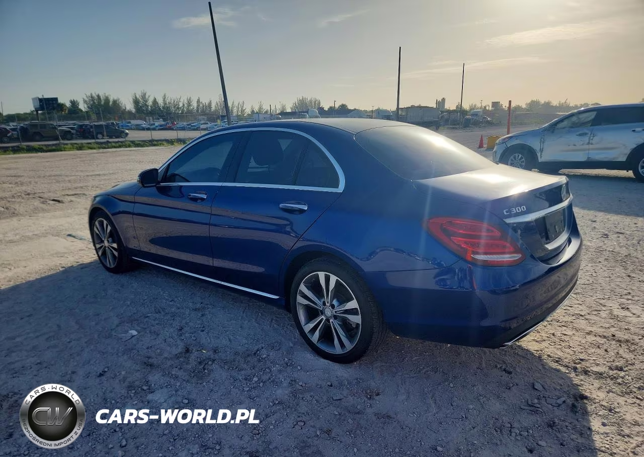 2017 Mercedes-Benz C 300 VIN:55SWF4JB1HU191441 - 2