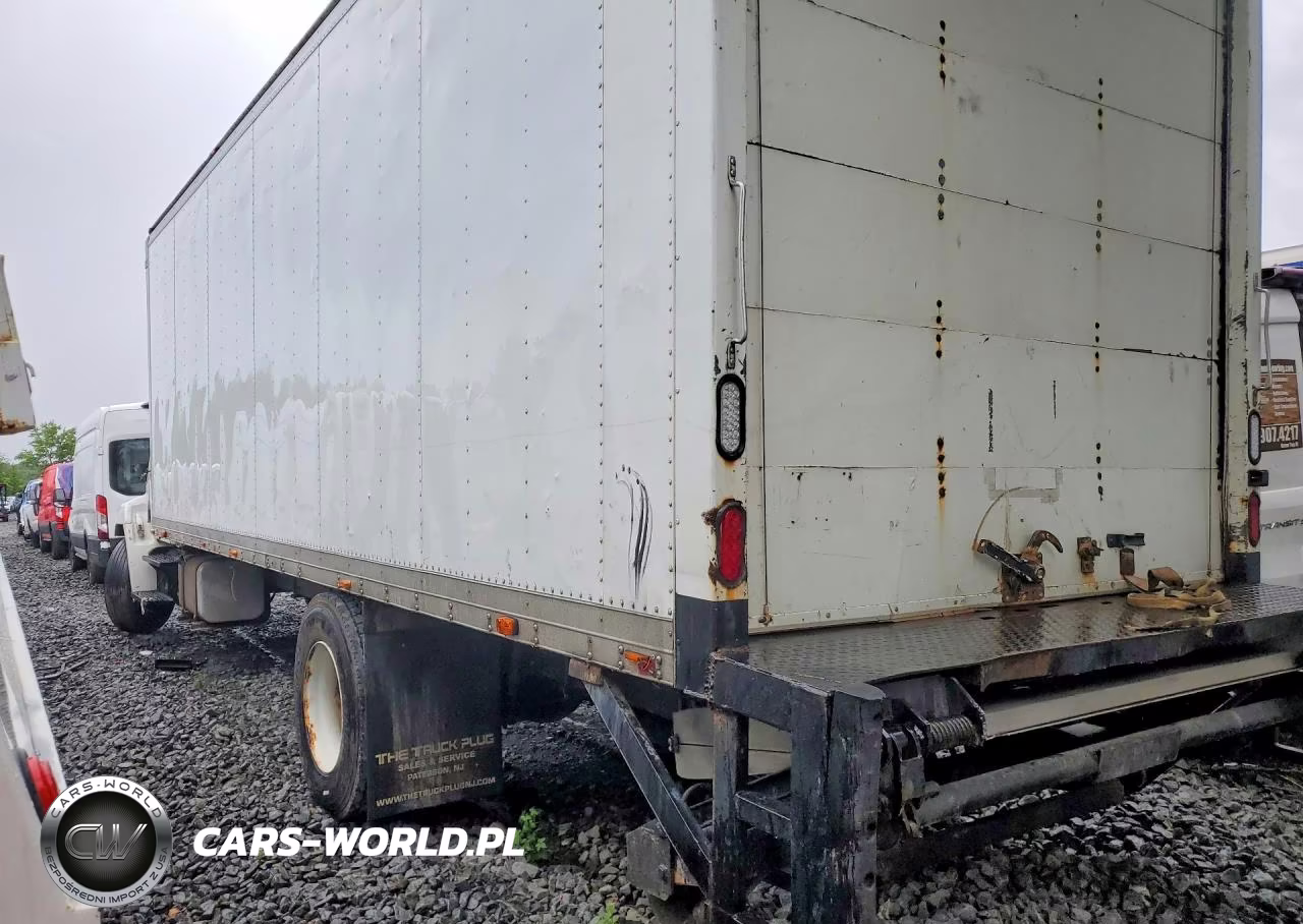 2013 Hino 258-268 Box Truck VIN:5PVNJ8JV1D4S54178 - 2