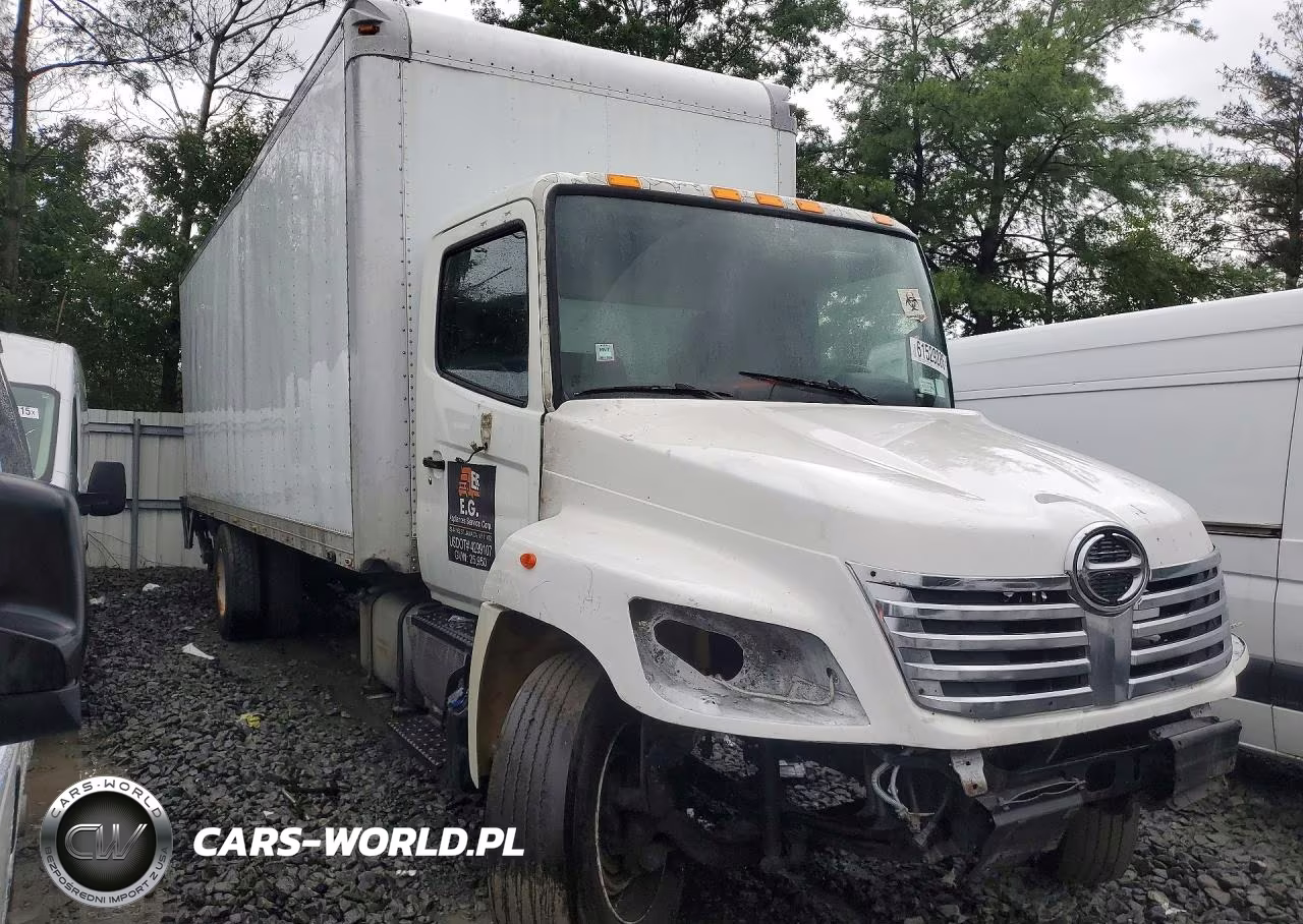 2013 Hino 258-268 Box Truck VIN:5PVNJ8JV1D4S54178 - 4
