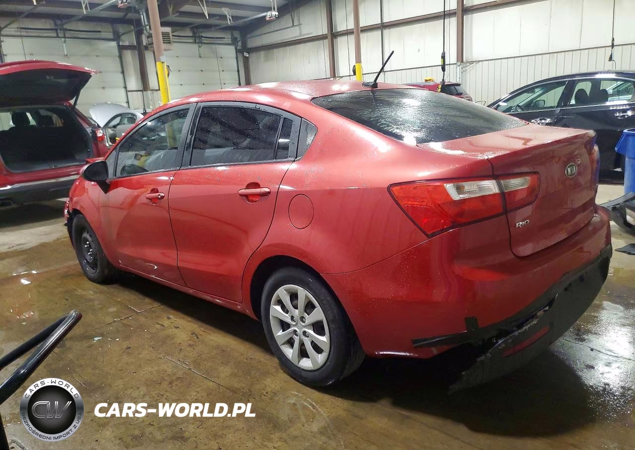 2013 Kia Rio Ex VIN:KNADN4A30D6113370 - 2