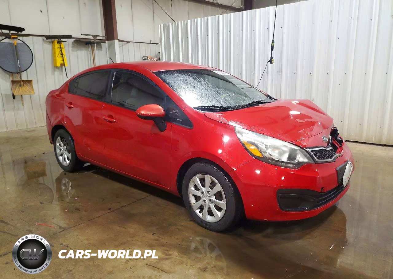 2013 Kia Rio Ex VIN:KNADN4A30D6113370 - 4