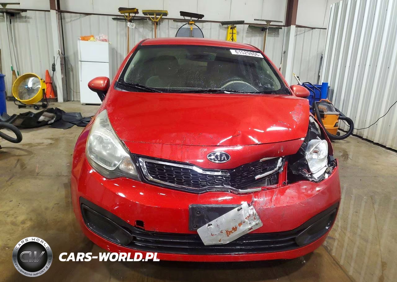 2013 Kia Rio Ex VIN:KNADN4A30D6113370 - 5