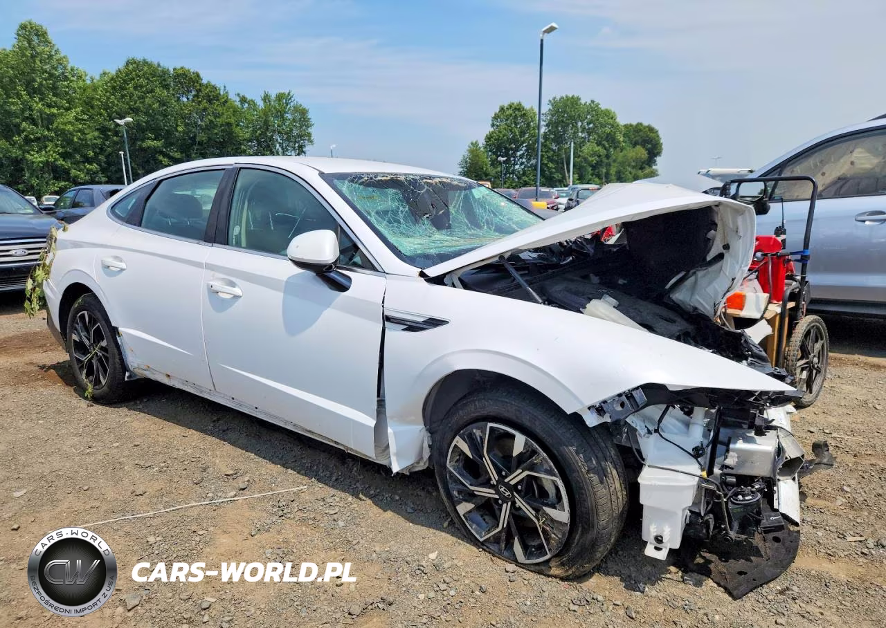 2025 Hyundai Sonata Sel VIN:KMHL64JA2SA479802 - 4