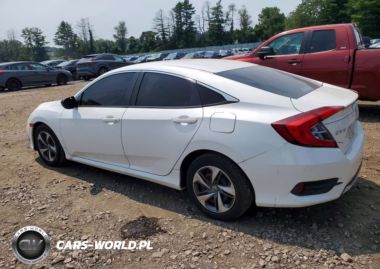 2019 Hond Civic Lx VIN:19XFC2F68KE030415 - 2