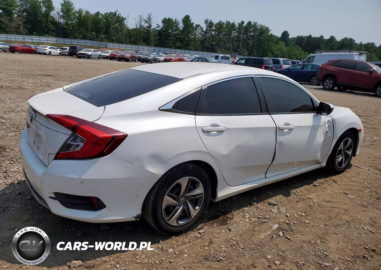 2019 Hond Civic Lx VIN:19XFC2F68KE030415 - 3
