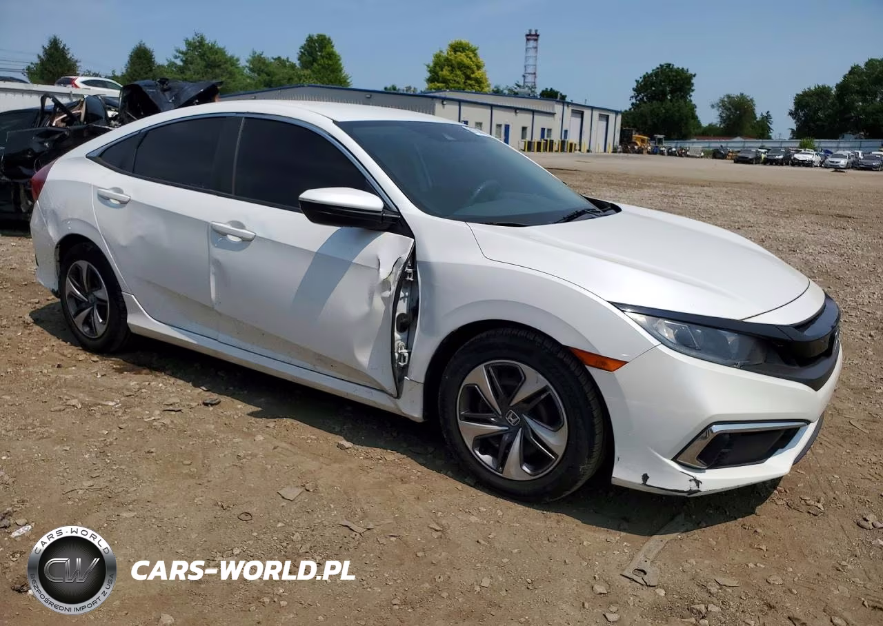 2019 Hond Civic Lx VIN:19XFC2F68KE030415 - 4