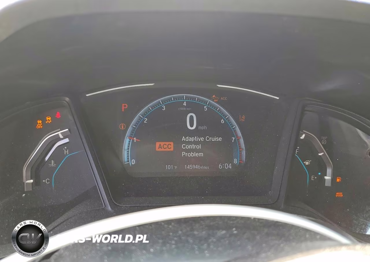 2019 Hond Civic Lx VIN:19XFC2F68KE030415 - 9