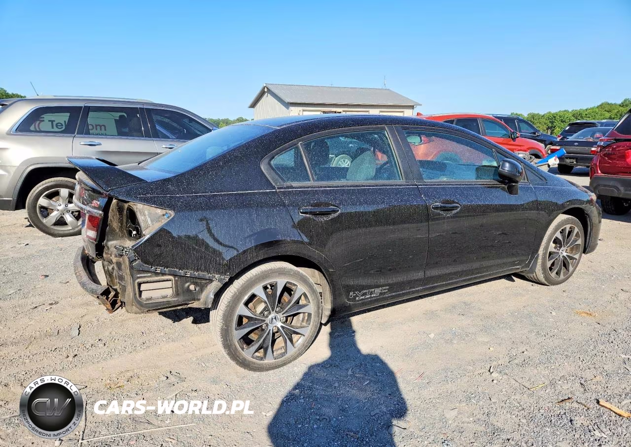 2013 Honda Civic Si VIN:2HGFB6E50DH710787 - 3