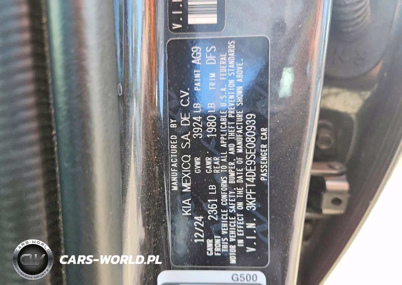 2025 Kia K4 Lxs VIN:3KPFT4DE9SE080939 - 13
