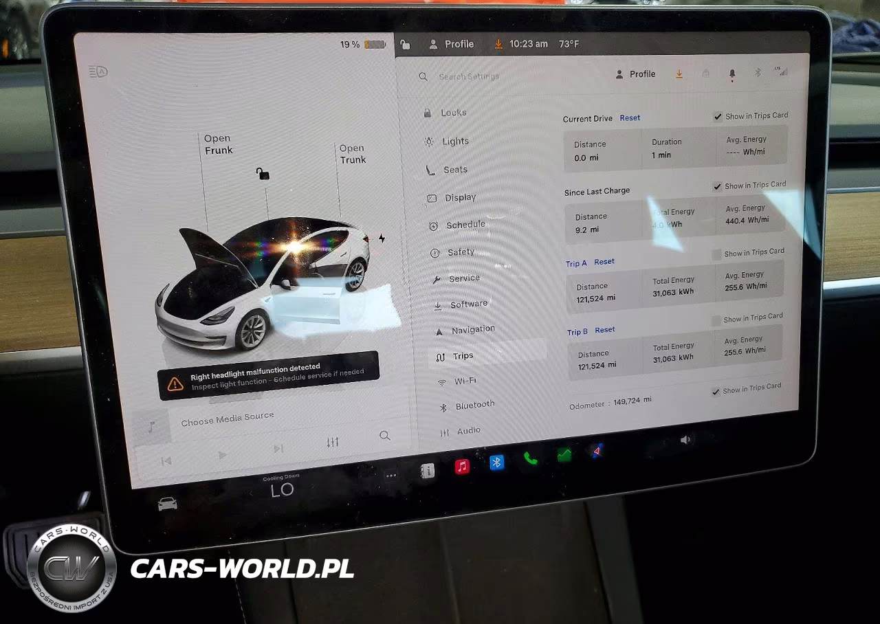 2022 Tesla Model 3 VIN:5YJ3E1EA5NF285535 - 9