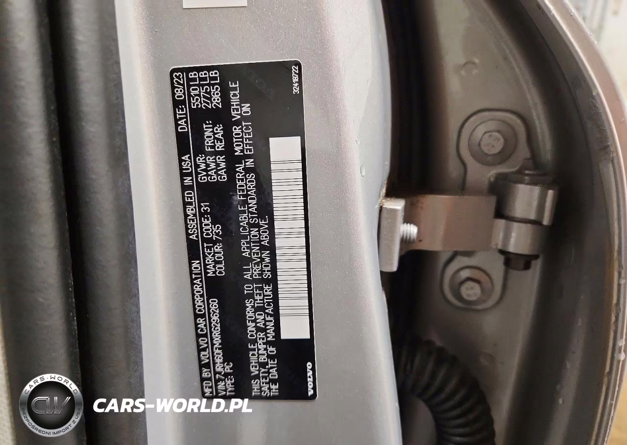 2024 Volvo S60 Ultimate VIN:7JRH60FMXRG296260 - 12