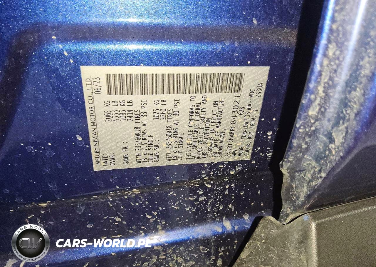 2023 Nissan Rogue Sv VIN:5N1BT3BA8PC843021 - 13