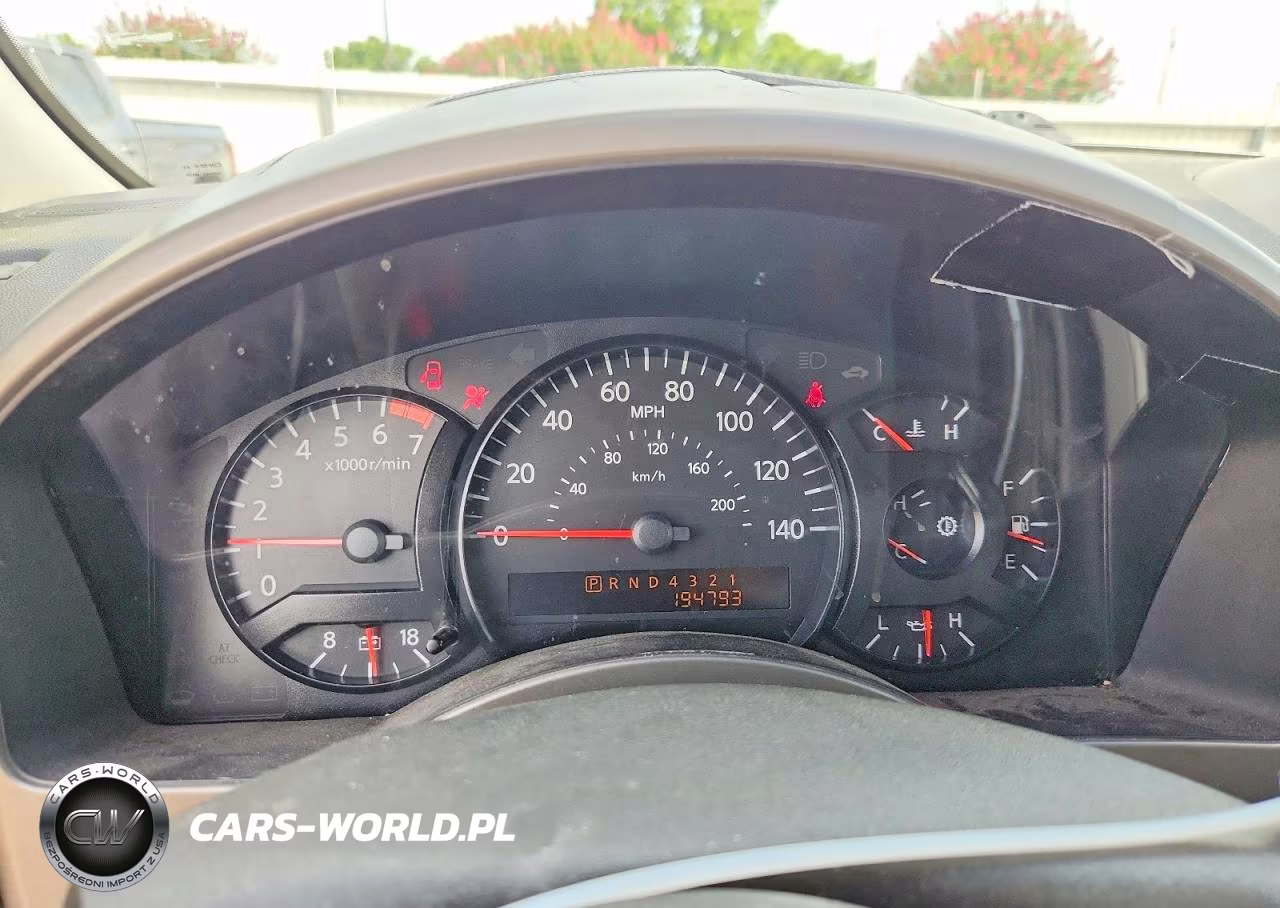 2004 Nissan Armada Se VIN:5N1AA08AX4N727004 - 9