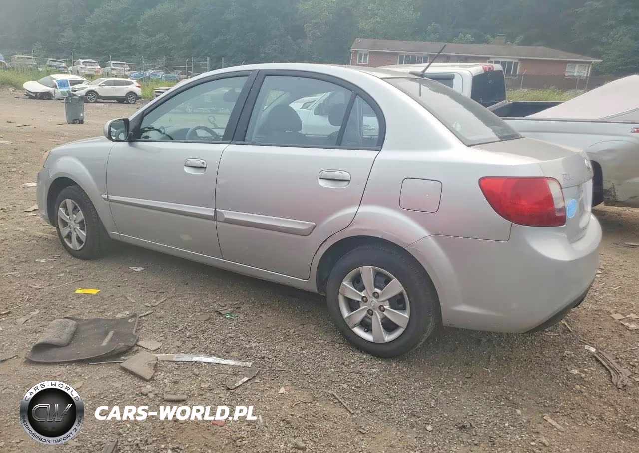 2010 Kia Rio Base VIN:KNADH4A36A6680122 - 2