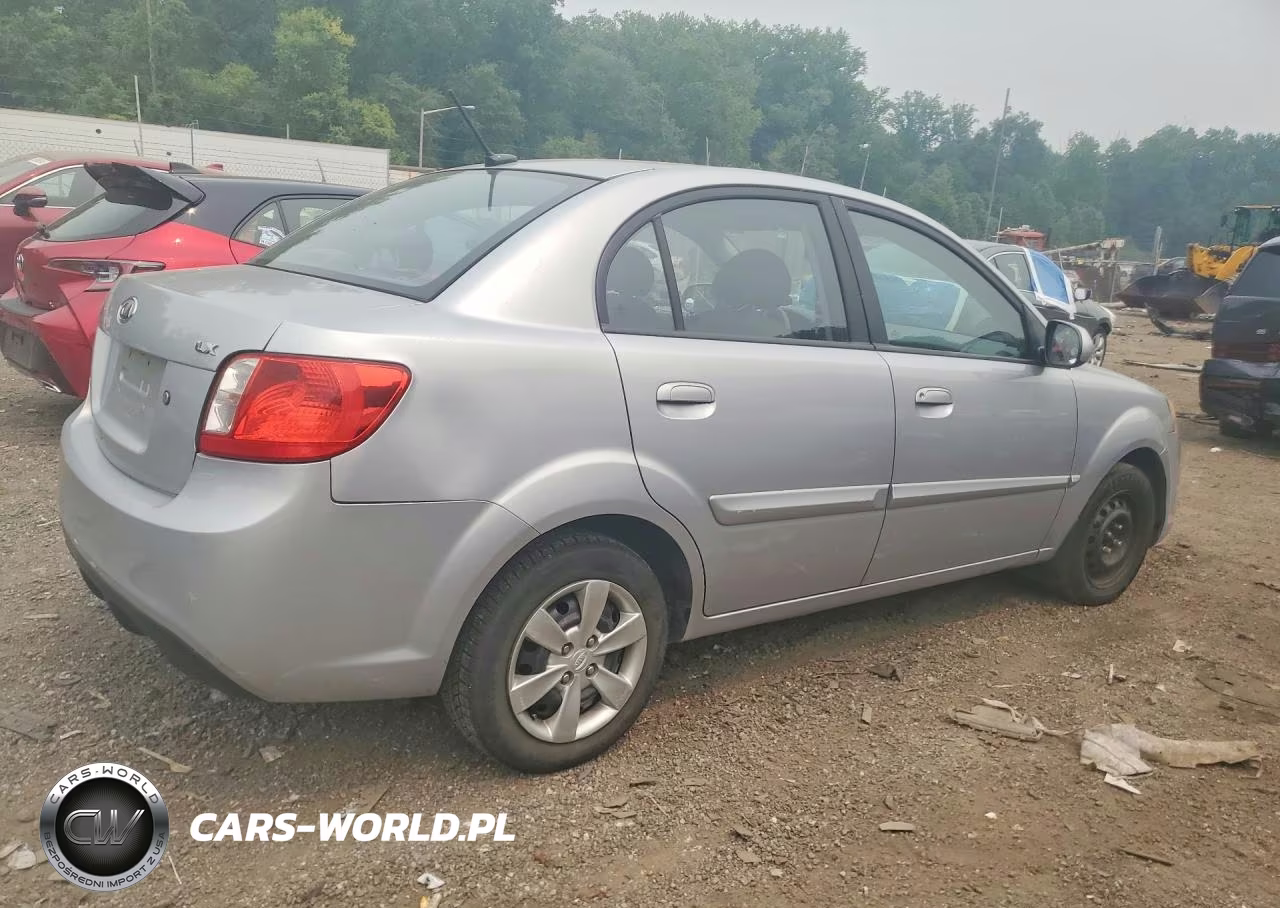 2010 Kia Rio Base VIN:KNADH4A36A6680122 - 3