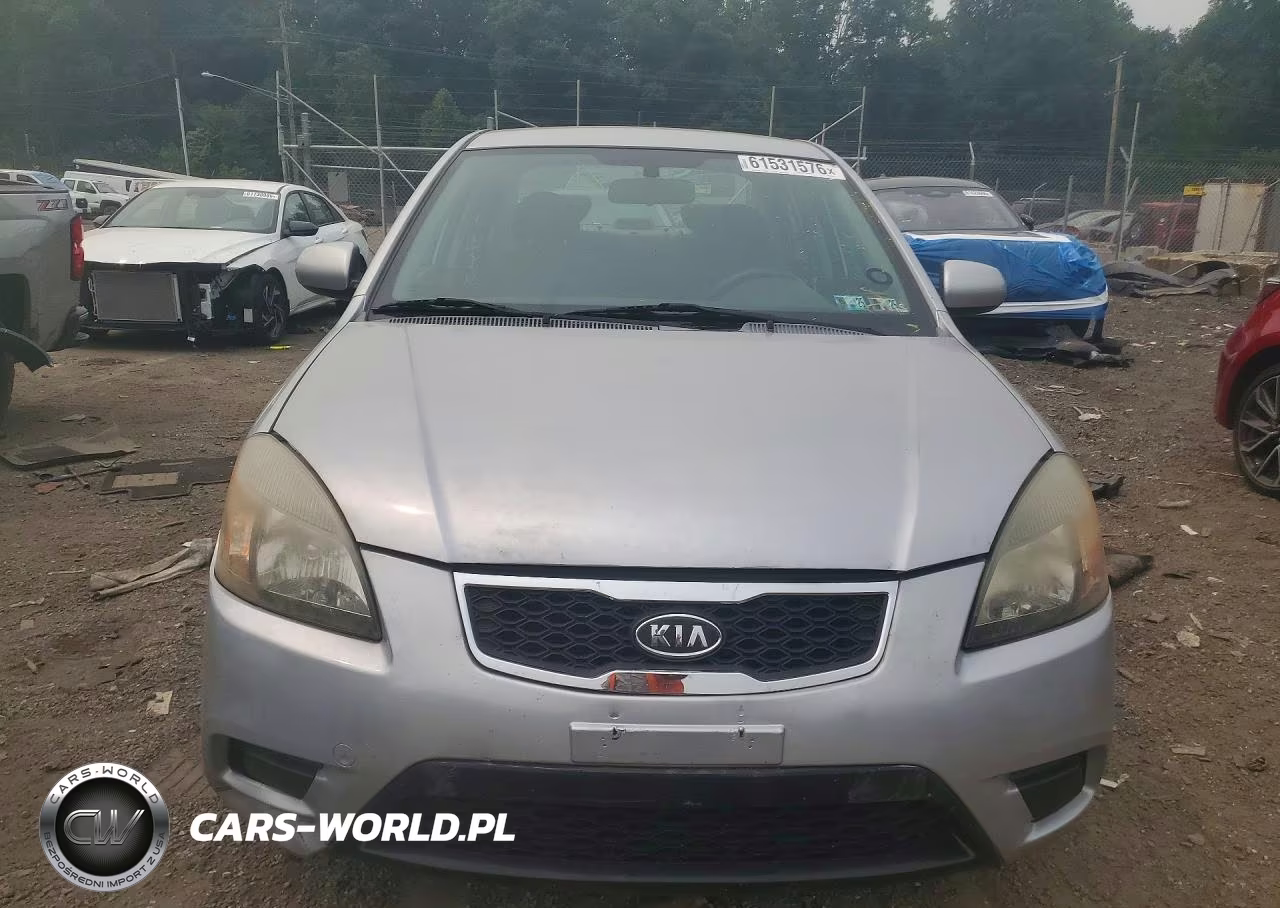 2010 Kia Rio Base VIN:KNADH4A36A6680122 - 5