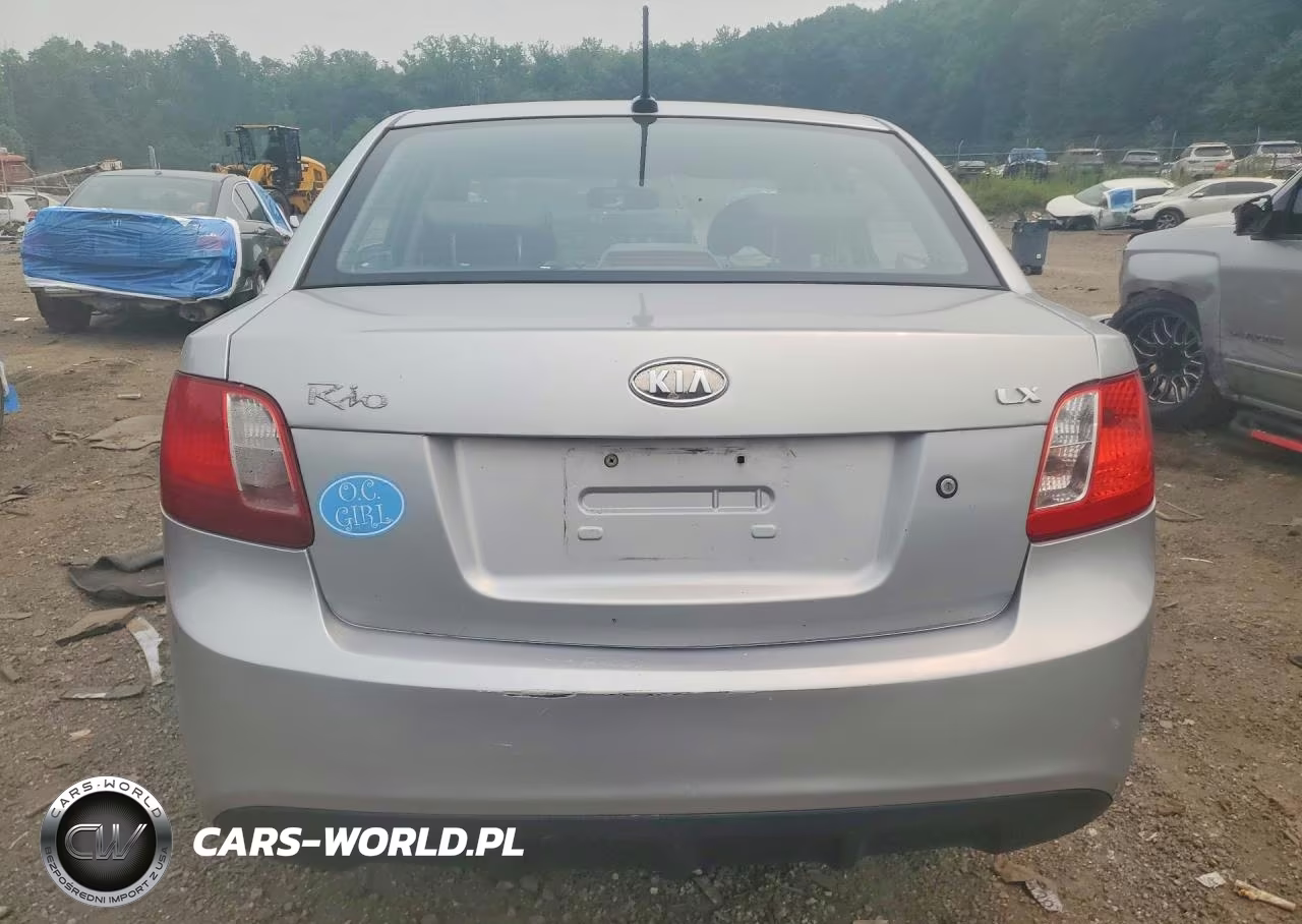 2010 Kia Rio Base VIN:KNADH4A36A6680122 - 6