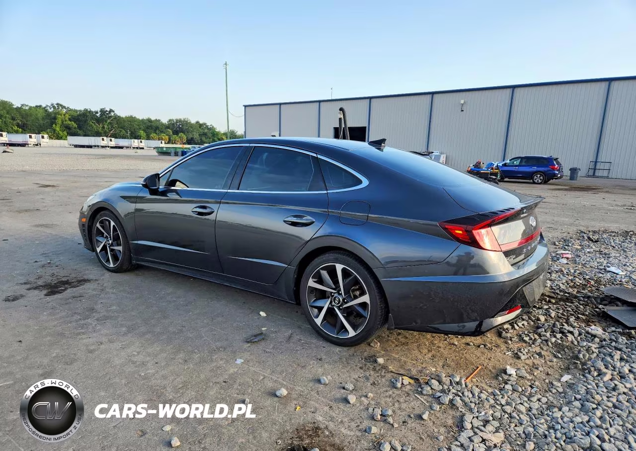 2021 Hyundai Sonata Sel Plus VIN:5NPEJ4J20MH117743 - 2
