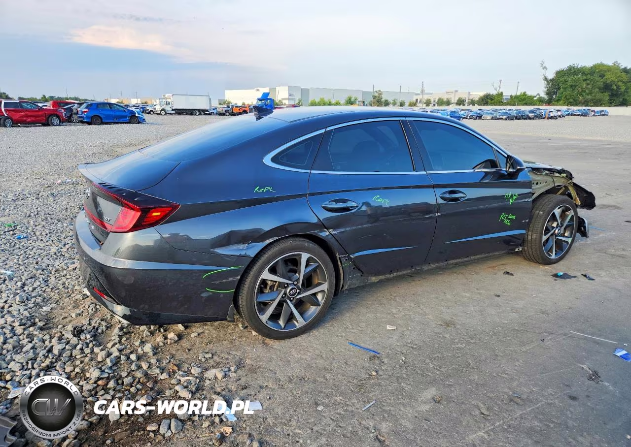 2021 Hyundai Sonata Sel Plus VIN:5NPEJ4J20MH117743 - 3