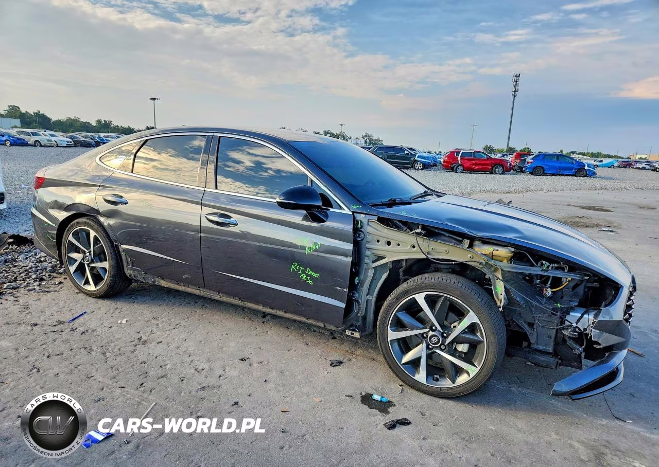 2021 Hyundai Sonata Sel Plus VIN:5NPEJ4J20MH117743 - 4