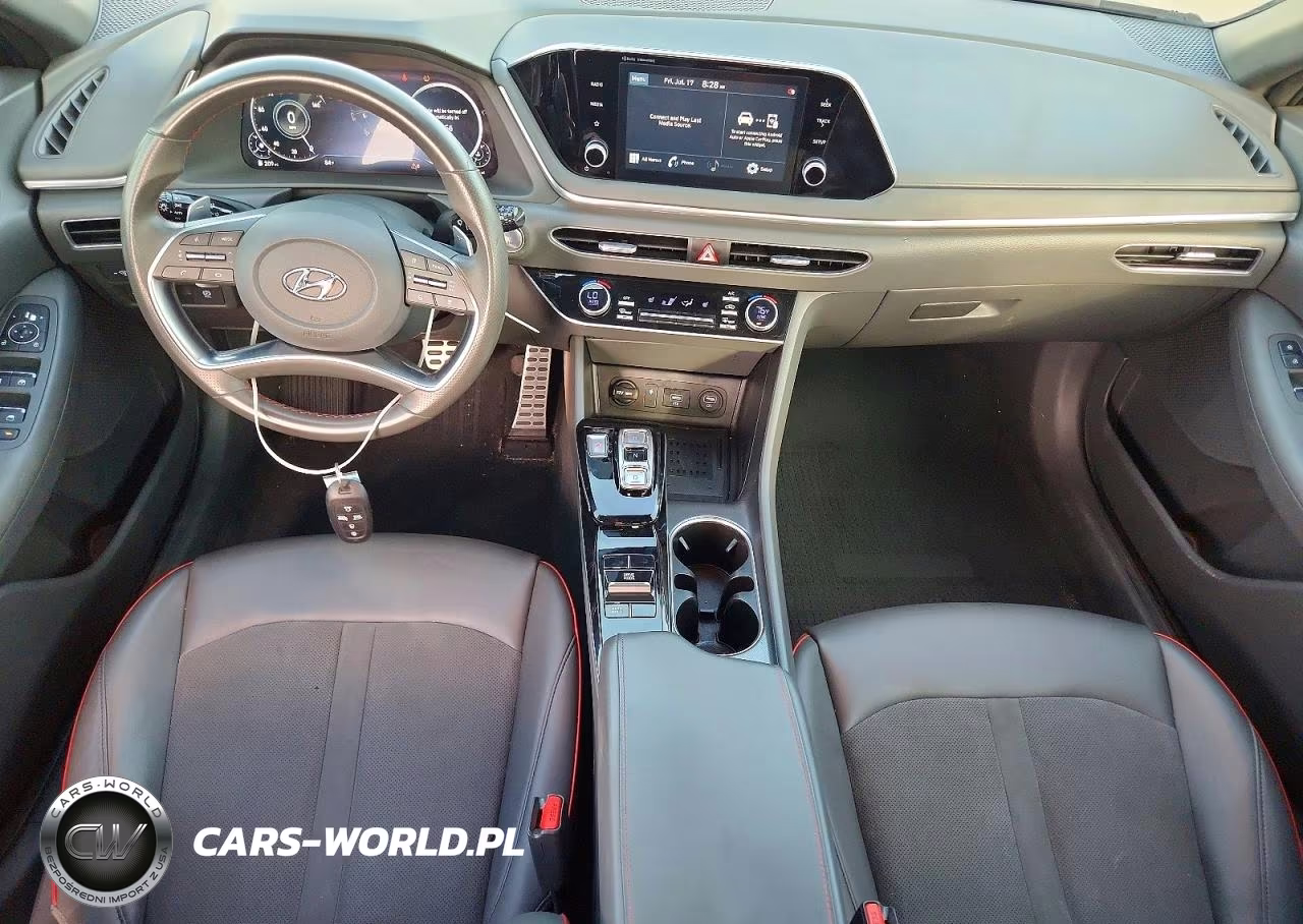 2021 Hyundai Sonata Sel Plus VIN:5NPEJ4J20MH117743 - 8