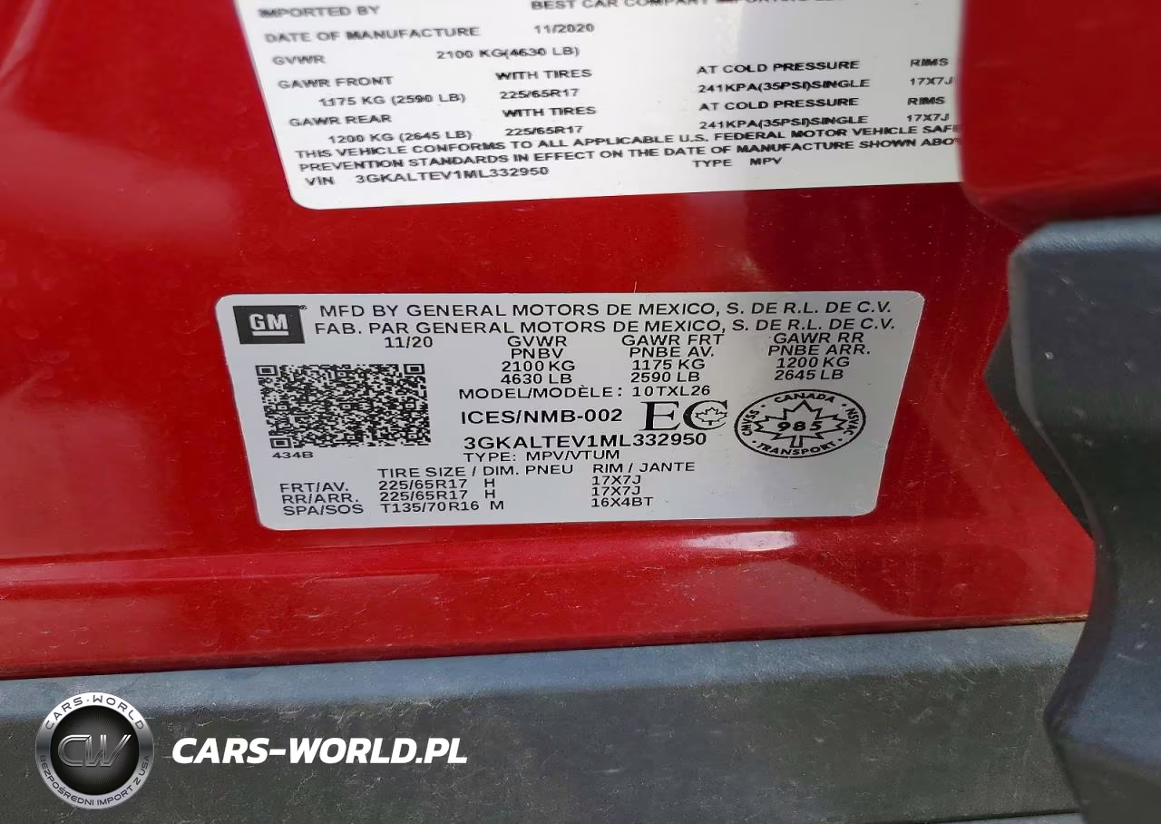 2021 GMC Terrain Sle VIN:3GKALTEV1ML332950 - 13
