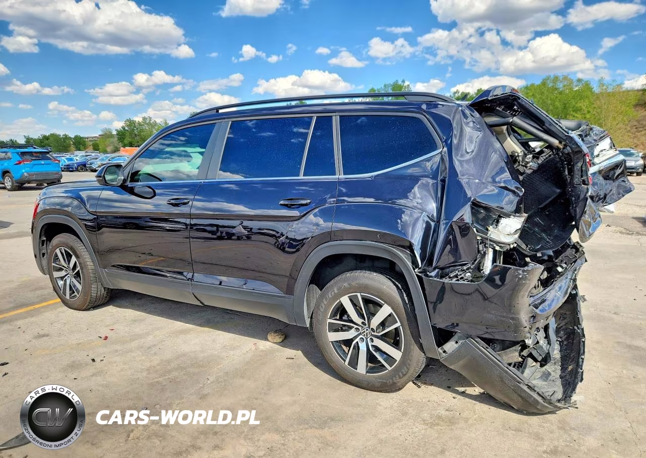 2021 Volkswagen Atlas Se VIN:1V2DP2CA8MC607327 - 2