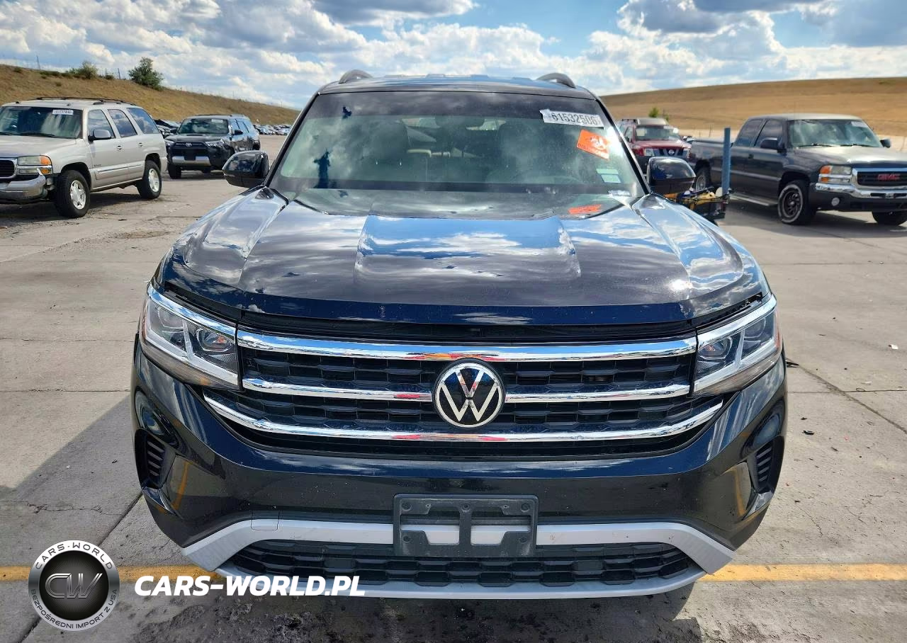 2021 Volkswagen Atlas Se VIN:1V2DP2CA8MC607327 - 5