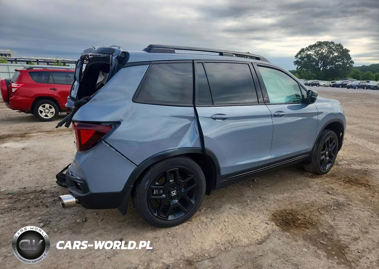 2024 Honda Passport Black Edition VIN:5FNYF8H8XRB001780 - 3