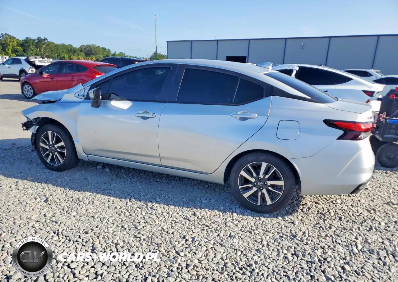 2021 Nissan Versa Sv VIN:3N1CN8EV2ML821842 - 2