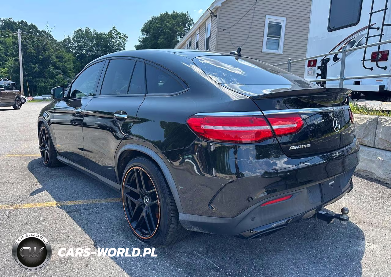 2019 Mercedes-Benz Gle Coupe 43 Amg VIN:4JGED6EB5KA139542 - 2