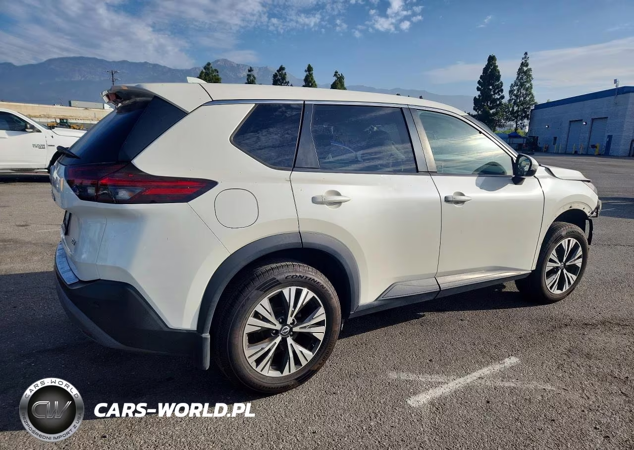 2022 Nissan Rogue Sv VIN:JN8BT3BAXNW043793 - 3