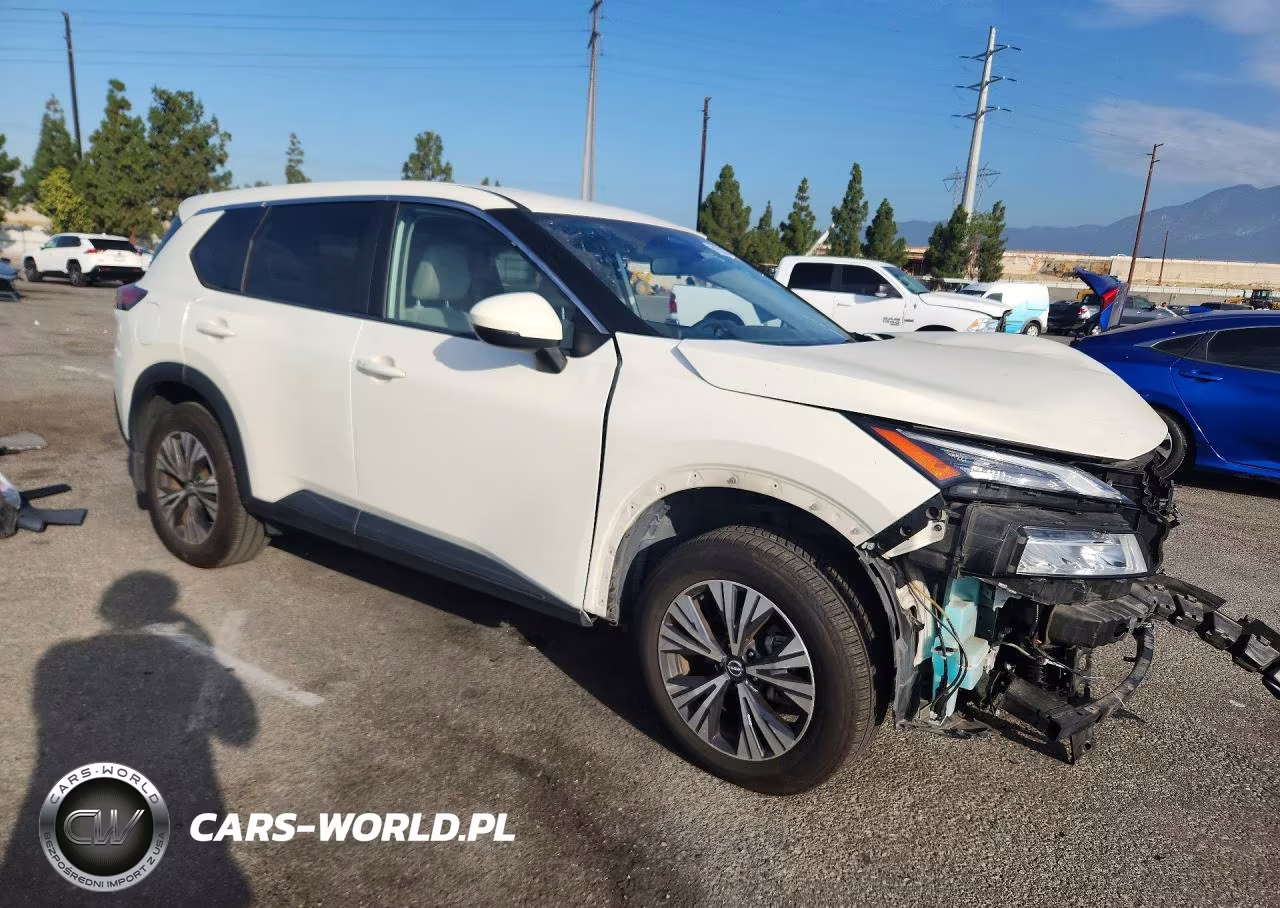 2022 Nissan Rogue Sv VIN:JN8BT3BAXNW043793 - 4