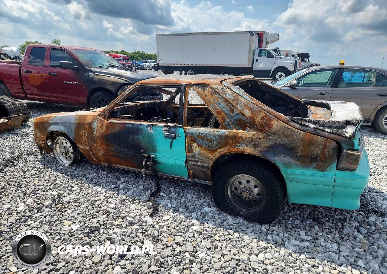 1988 Ford Mustang Gt VIN:1FABP42E1JF219526 - 2