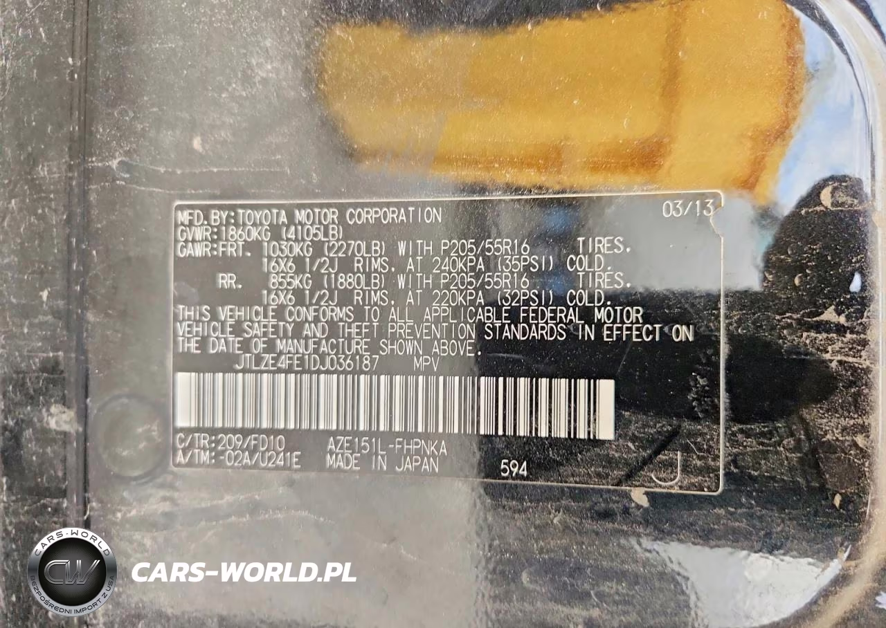 2013 Scion Xb Base VIN:JTLZE4FE1DJ036187 - 12